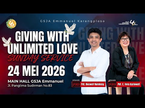 IBADAH RAYA II - GSJA EMMANUEL KARANGPLOSO - 24 MEI 2026