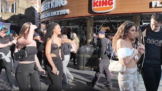 🇬🇧LONDON CITY TOUR|☀Sunny Saturday Walk in Central London - London Street Walk 4K