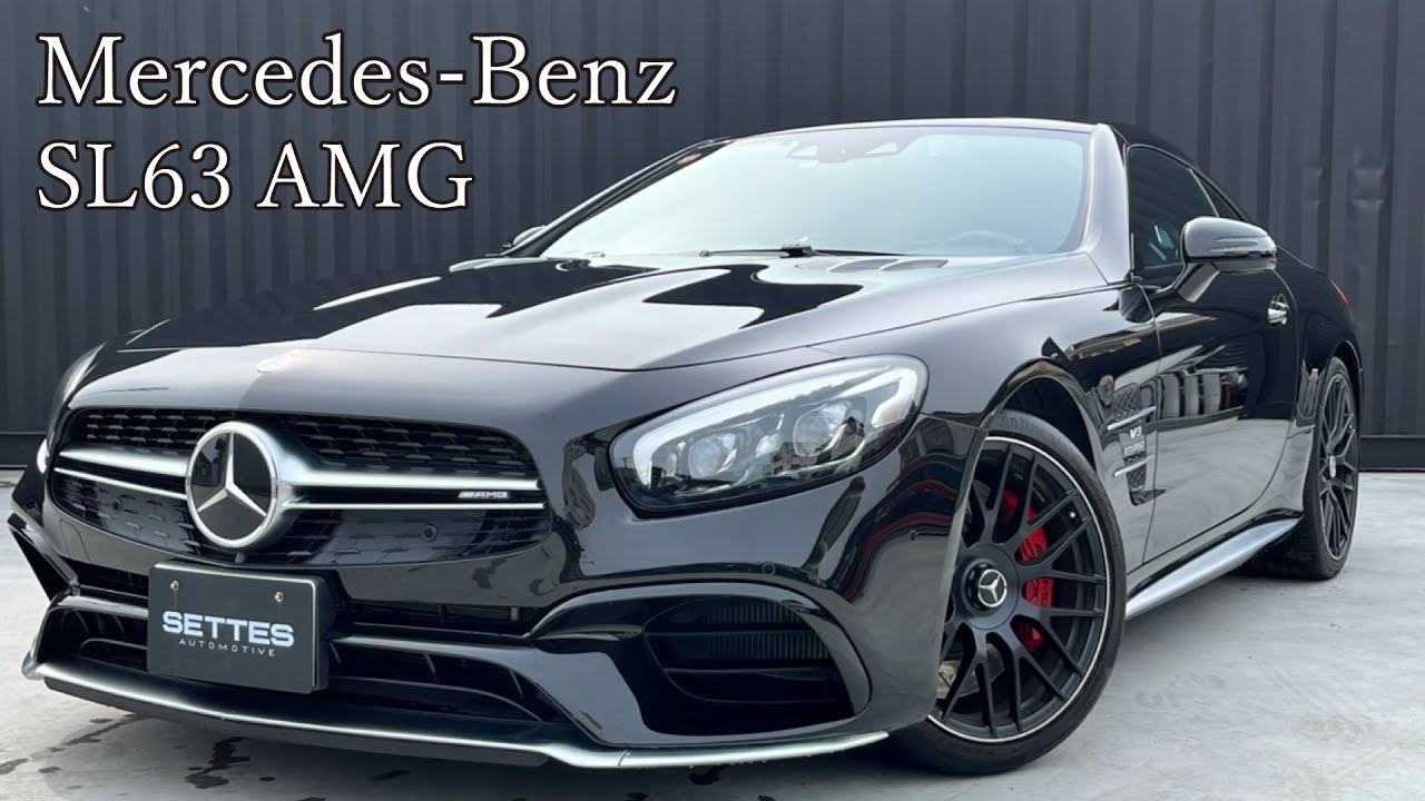 【車両紹介vol.11】メルセデスベンツ SLクラス SL63 AMG カーボンインテリアトリム - YouTube