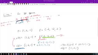 Math 114 - 12.5 - Lines and Planes - Equations of Lines - The Plug and Chug Series #8