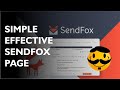 Sendfox Tutorial: How To Create & Customize A SendFox Landing Page (with Autoresponder)