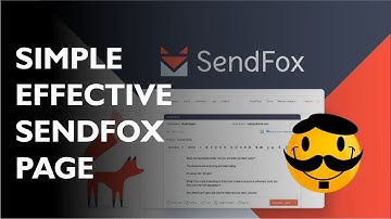 Sendfox Tutorial: How To Create & Customize A SendFox Landing Page (with Autoresponder)