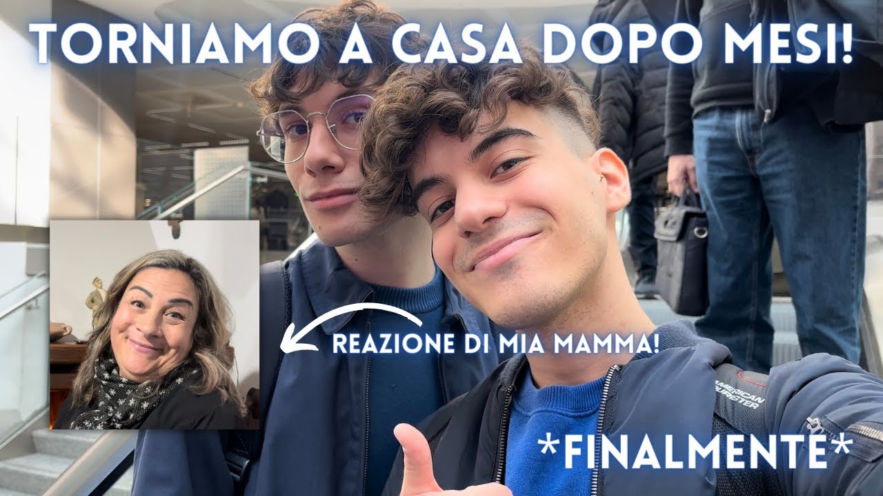 RIVEDO LA MIA FAMIGLIA DOPO 3 MESI A MILANO🥹 | VLOG 18-03-23 | NC - YouTube