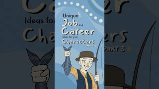 unusual jobs and careers to give your characters, part 3 🤿💼 #originalcharacter #oc #writing #art