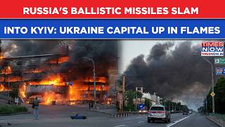 Russian Ballistic Missiles Hammer Kyiv: Fire In Capital Burns Streets| Kharkiv, Zaporizhzhia Hit Too