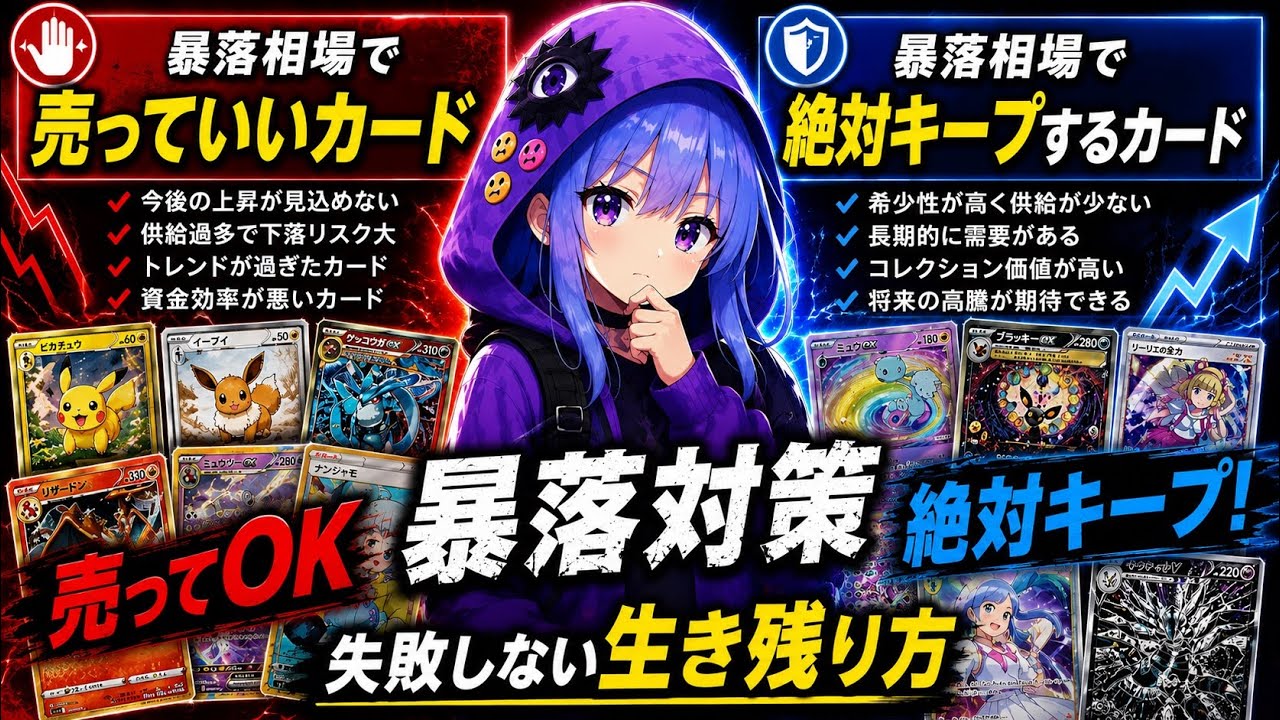Cards to Sell and Cards to Never Sell in a Market Crash - YouTube