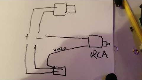 How to Wire FPV Cam to Monitor PART 2