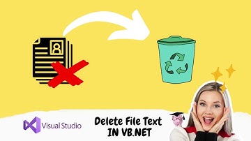 How To Delete File Text To Recycle Bin Using Visual Basic .NET (VB.NET) | Pig Learning