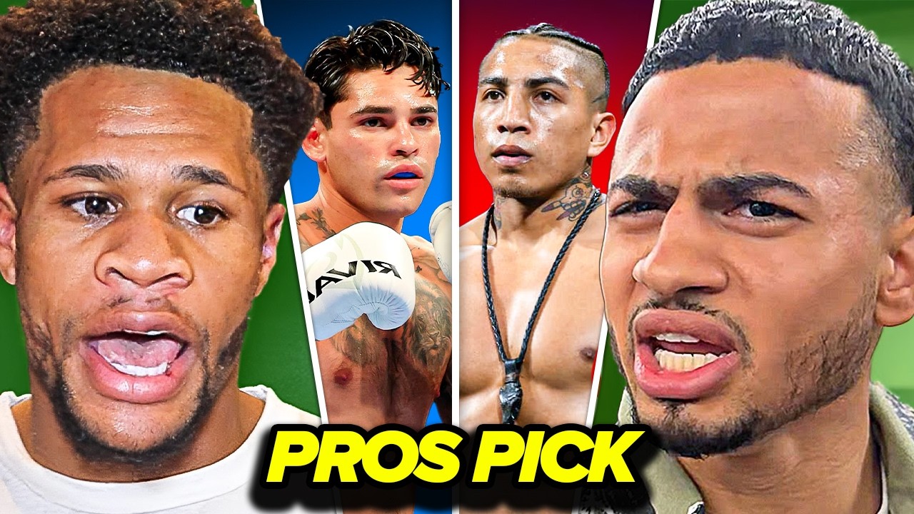 PROS PICKS - Mario Barrios vs Ryan Garcia predictions