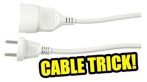 Quick Fix Loose extension cord!