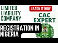 Step by steps  limited liability company registration in nigeria learn to do it yourself now