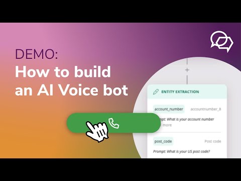 Demo: How to build an AI-Powered Voice Bot - video from boost.ai
