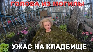 ГОЛОВА ИЗ МОГИЛЫ САМАЯ УЖАСНАЯ НАХОДКА НА КЛАДБИЩЕ ЗА ВСЕ ВРЕМЯ СЪЁМОК НЕ ДЛЯ СЛАБОНЕРВНЫХ ШОК ВИДЕО