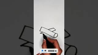 How to draw CAMPFIRE #draw #simpleart #drawing #paint #artchallenge #art