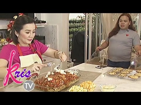 Kris TV: How to cook Bimby's favorite baked cheesy spaghetti