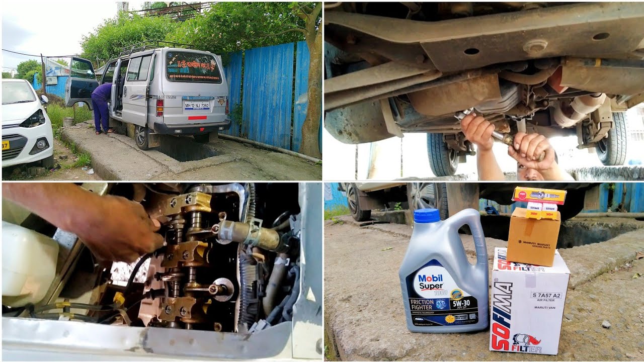 Finally My Omni Servicing Omni Van Cng Service Costing Maruti Suzuki Omni CNG Keshav Vlogs