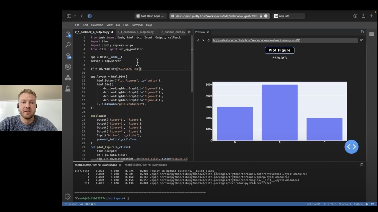Fast Dash Apps for Production Environments - YouTube