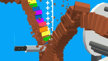 Very Satisfying and Relaxing ASMR Game - Slice It All Levels 323-324