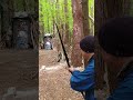 21yd Green Ball Shot! #archery #sport #outdoors #hobby #practice #friends #fun #nature #ok #3d #bow