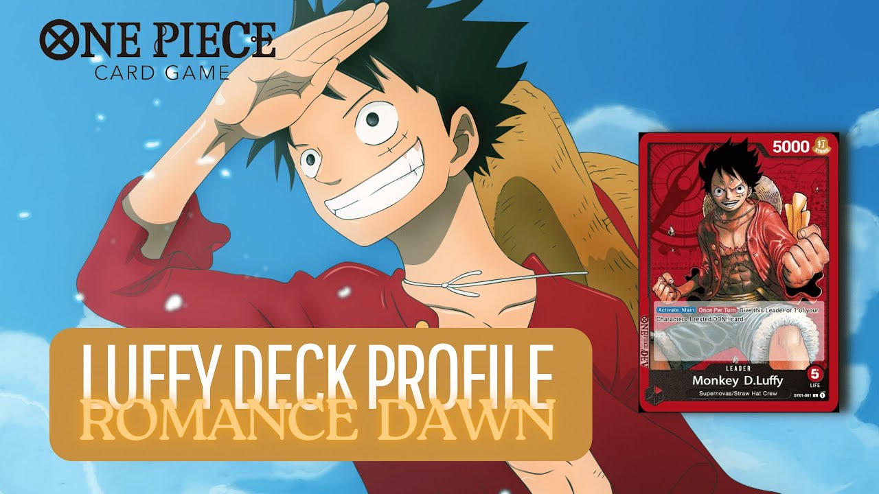 Monkey.D.Luffy (001) - Starter Deck 1: Straw Hat Crew - One Piece Card Game