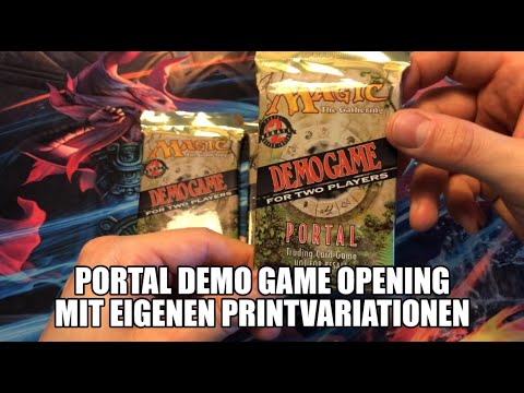 Magic the Gathering - Portal Demo Game Opening
