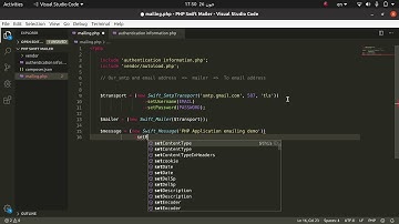 How to send emails from PHP application in pashto