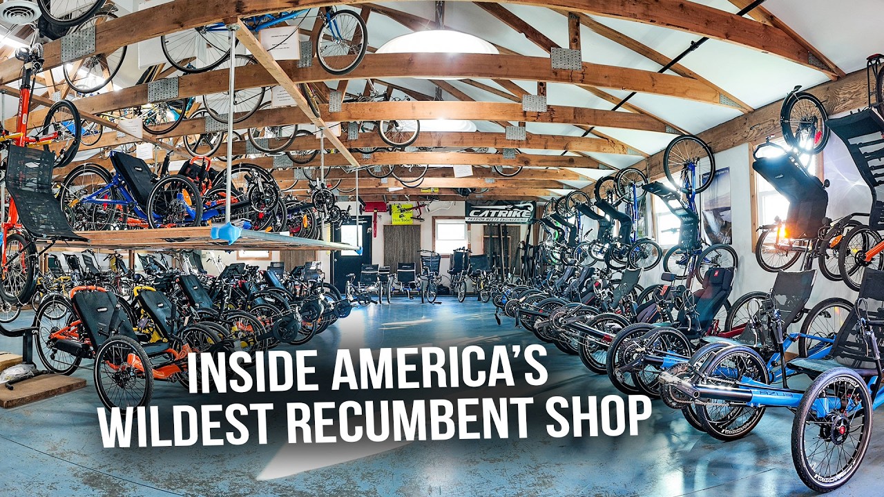 Inside Bicycle Man: самый уникальный магазин трайков в Нью-Йорке + захватывающая поездка по сельс...