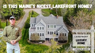 SOLD Lakefront Luxury in Lincoln, Maine | ME Real Estate
