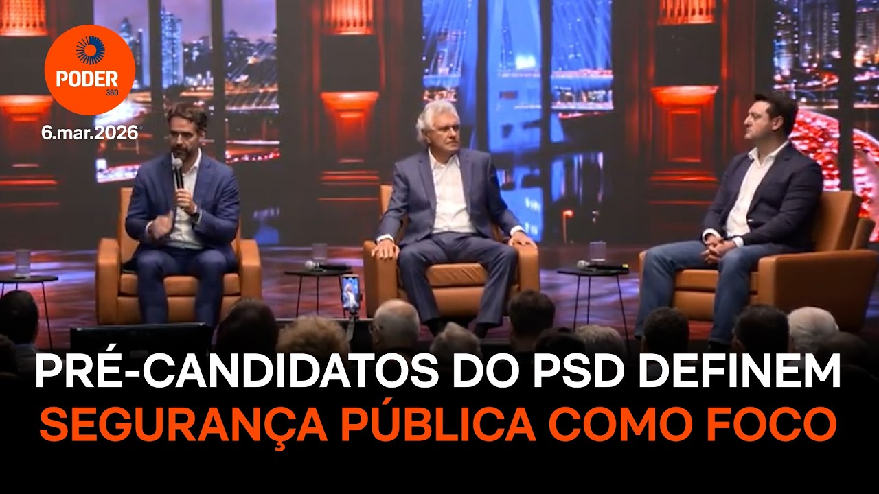 Pré-candidatos à presidência do PSD definem segurança pública como foco
