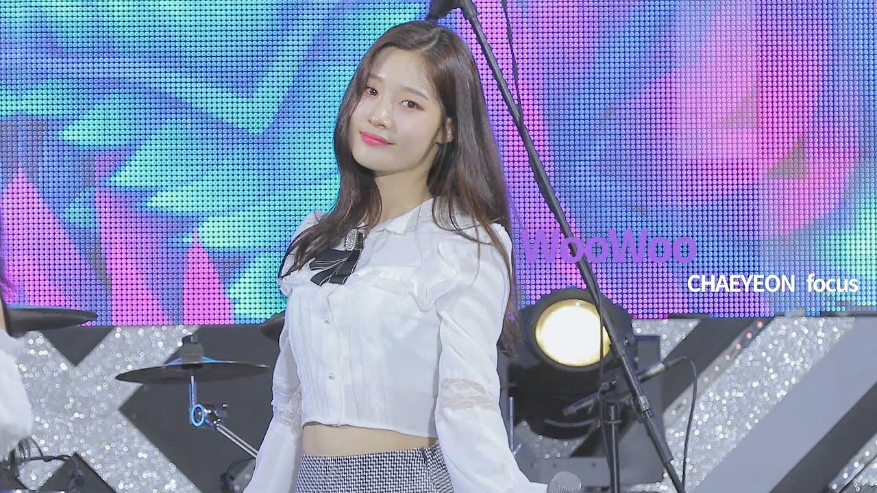 190819 DIA(다이아) WooWoo 정채연Chaeyeon 4k 직캠Fancam / 평택 락페스티벌