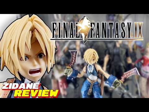 FINAL FANTASY IX ZIDANE REVIEW! PLAY ARTS SHIN action figure - YouTube
