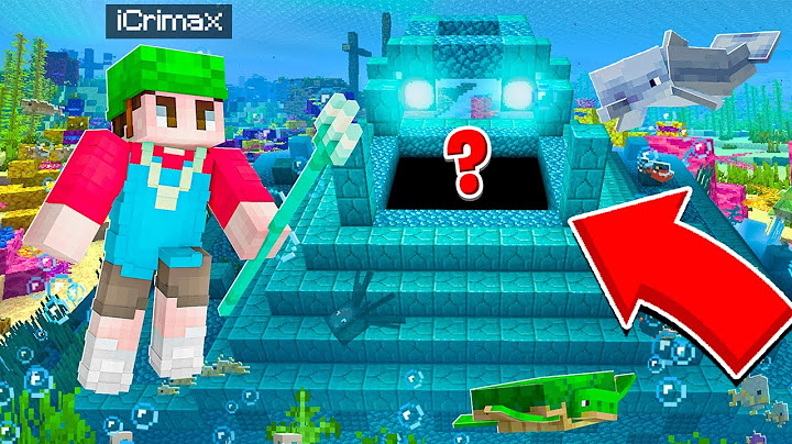 Ich FINDE einen UNTERWASSER TEMPEL in MINECRAFT!