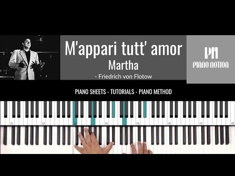  M'appari tutt' amor  (Easy Piano) - Friedrich von Flotow