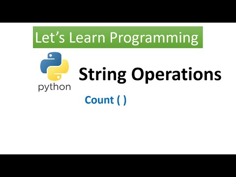 Python || String count method