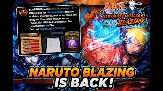 NARUTO BLAZING IS FINALLY BACK!? screenshot 3