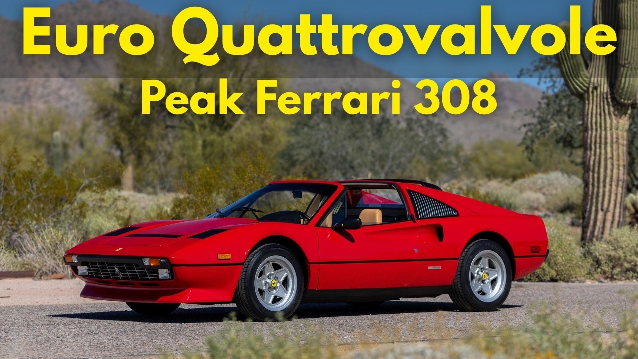 No Reserve: Euro 1984 Ferrari 308 GTS Quattrovalvole for sale on