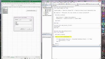 198. Excel-VBA: Die Suche im Listenfeld über eine TextBox (Mehrfachmarkierung von ListBox-Einträgen)