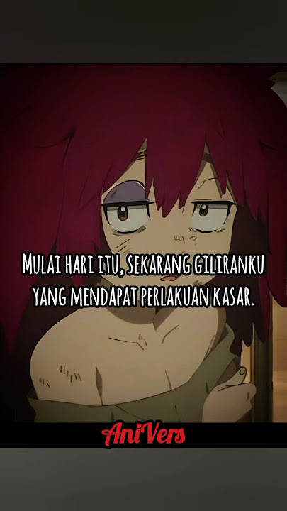 Sejak kecil aku diperlakukan dengan kasar #sadanimequotes #animesad #storyanimesad #animeedit ##fyp