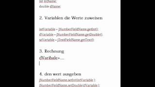 Java EDITOR German