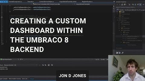 How To Create A Custom Dashboard Within The Umbraco 8 Backend