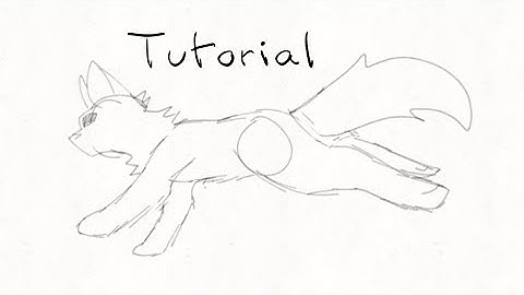 Cat run cycle tutorial(?)-12 fps (flipaclip)