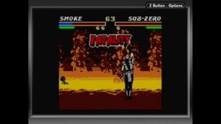 UMK3 Game Boy - Fatalities video 1 (beta test) screenshot 4