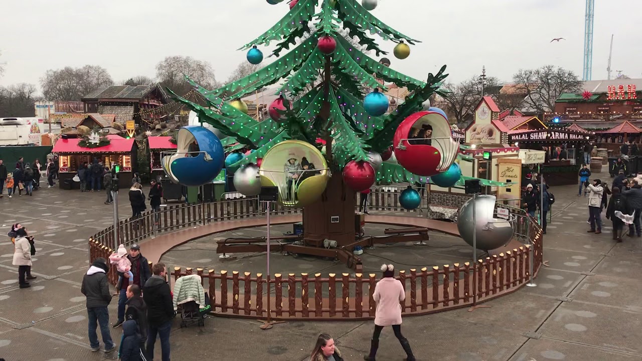 Christmas Tree Ride Hyde Park Winter Wonderland 2018 (Offride) YouTube