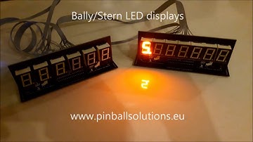 Bally/Stern LED Displays