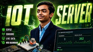 ESP32 IoT Project 2026 🚀 Real-Time Web Dashboard Tutorial ll #esp32 ll engineering project