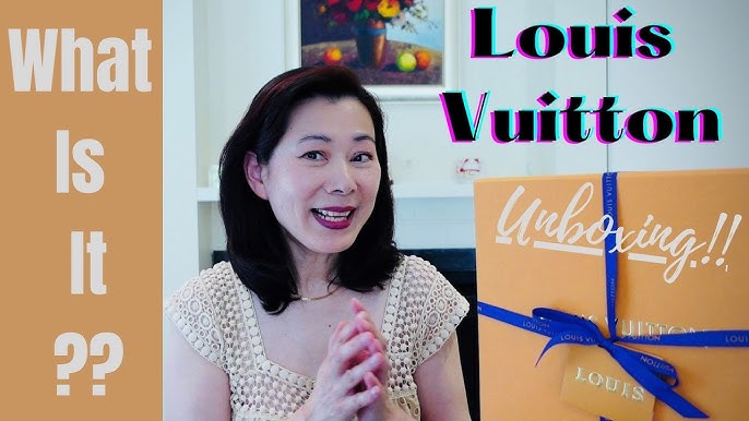 Unboxing Louis Vuitton JEWELRY BOX Monogram in Red