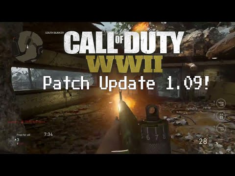 Call of Duty WWII Update Patch 1.09 | Health Regen & More Fixes!