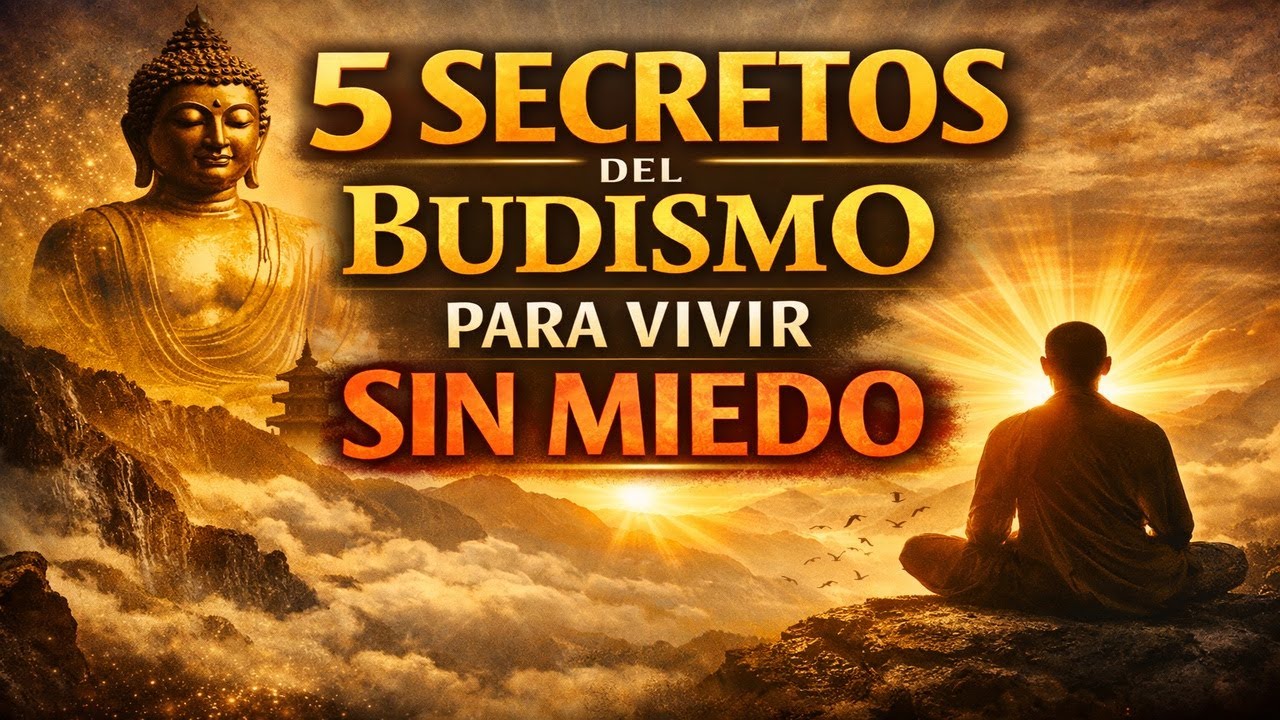 5 SECRETOS DEL BUDISMO PARA VIVIR SIN MIEDO.