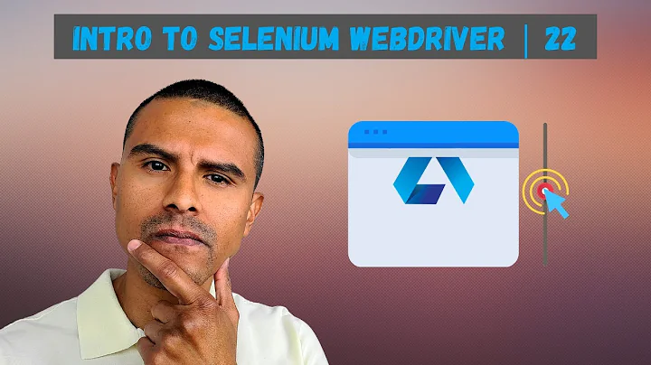 How to scroll an element into view in Selenium