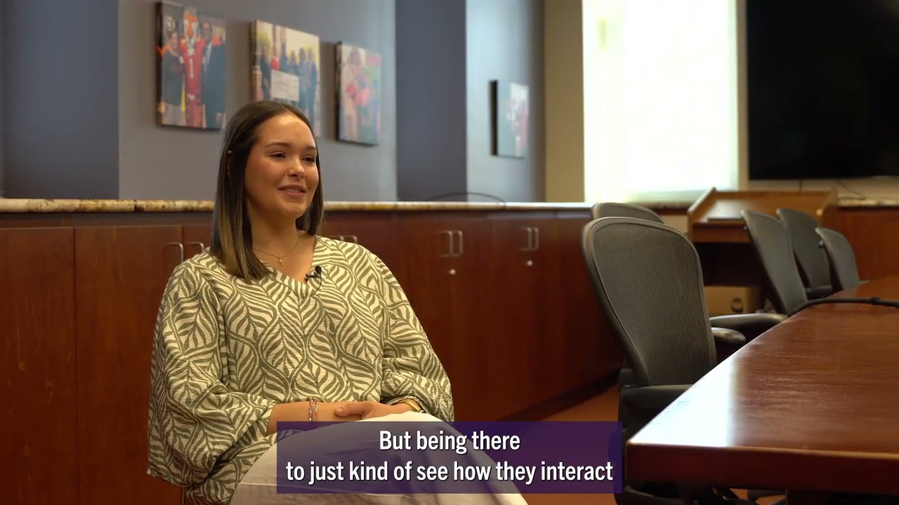 Joani Oliver shares involvement outside of classes